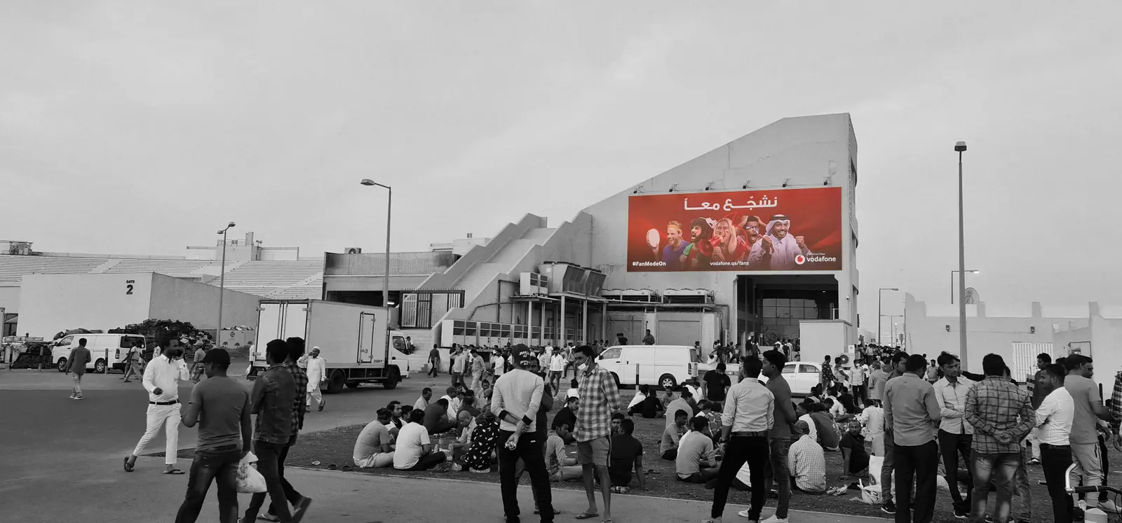 Wall Wrap B billboard on an Asian Town building