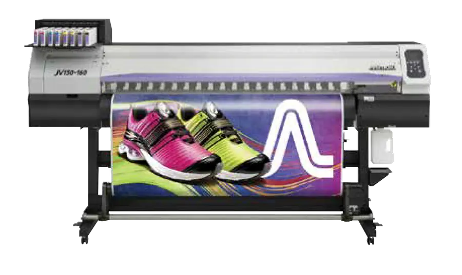 Large-format digital printer