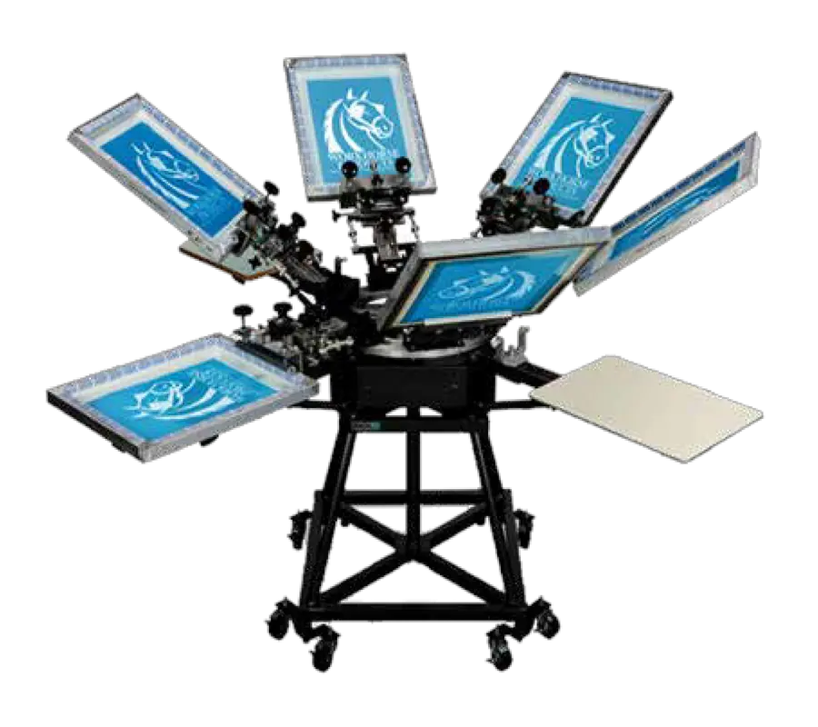 Screen printing press
